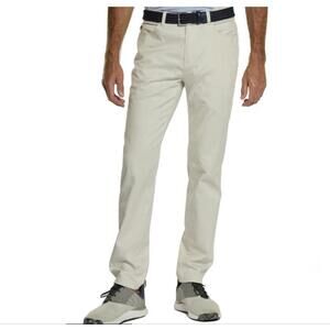 Stitch Golf Sterling Five Pocket Pants Cotton Blend 32x32 Khaki NWT Khaki Birch